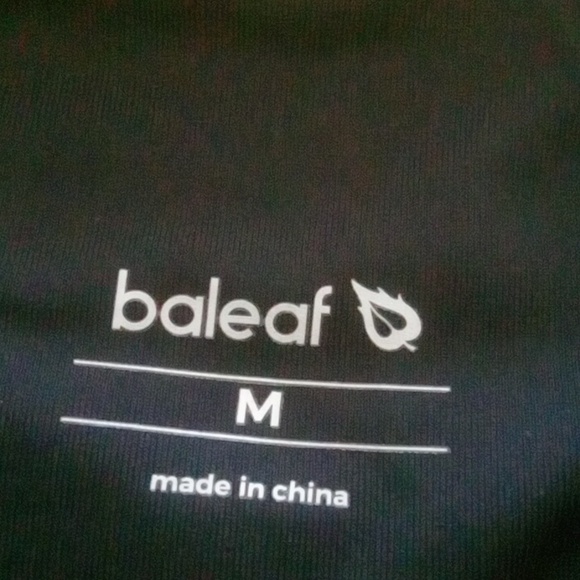 Baleaf Black Girls' Flared Leggings - Picture 5 of 6